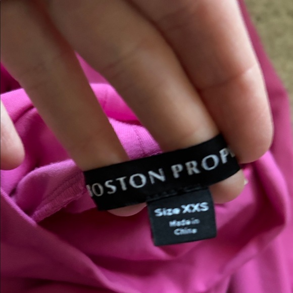 Boston Proper 💕Fuchsia Long Sleeve Turtleneck Top XXS - Picture 4 of 4